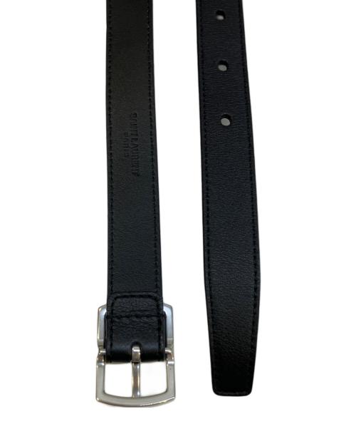 Saint Laurent Paris（サンローランパリ）Saint Laurent Paris (サンローランパリ) レザーベルト ブラックの古着・服飾アイテム