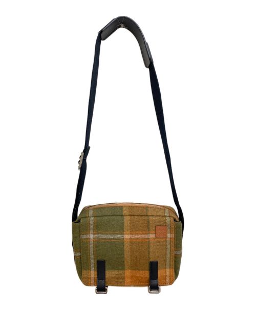 LOEWE（ロエベ）LOEWE (ロエベ) Military Xs Messenger Bag（ミリタリー Xs メッセンジャーバッグ） カーキ×オレンジ サイズ:-の古着・服飾アイテム