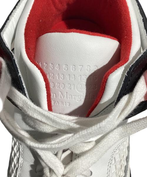 Maison Margiela（メゾンマルジェラ）Maison Margiela (メゾンマルジェラ) DEADSTOCK BASKET LOW(デッドストックバスケットロウ) ホワイト サイズ:43の古着・服飾アイテム
