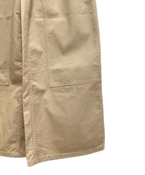 CELINE（セリーヌ）CELINE (セリーヌ) Cotton gabardine work pants(コットンギャバジンワークパンツ) ベージュ サイズ:34の古着・服飾アイテム