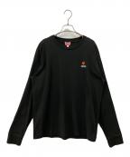 KENZOケンゾー）の古着「カットソー」｜ブラック