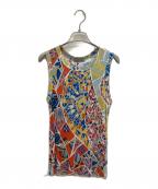 Emilio Pucciエミリオ プッチ）の古着「総柄ノースリーブカットソー」｜マルチカラー