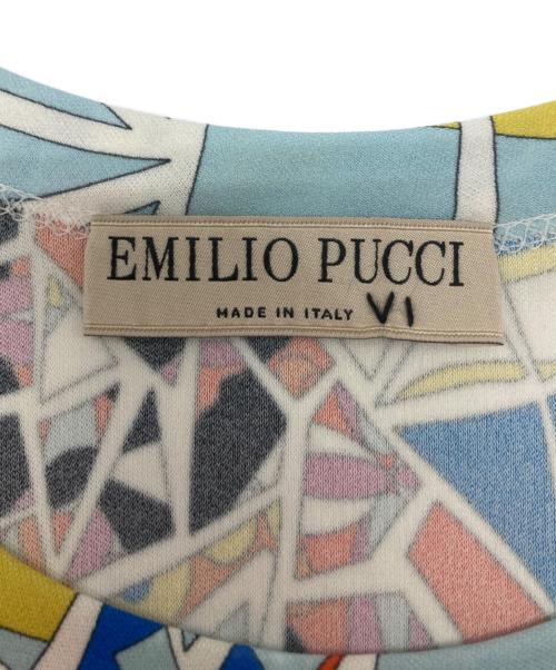 Emilio Pucci（エミリオ プッチ）Emilio Pucci (エミリオ プッチ) 総柄ノースリーブカットソー マルチカラー サイズ:36の古着・服飾アイテム