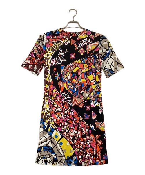 Emilio Pucci（エミリオ プッチ）Emilio Pucci (エミリオ プッチ) 総柄ワンピース マルチカラー サイズ:34 未使用品の古着・服飾アイテム