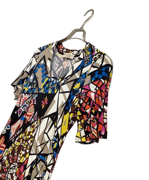 Emilio Pucci（エミリオ プッチ）Emilio Pucci (エミリオ プッチ) 総柄ワンピース マルチカラー サイズ:34 未使用品の古着・服飾アイテム