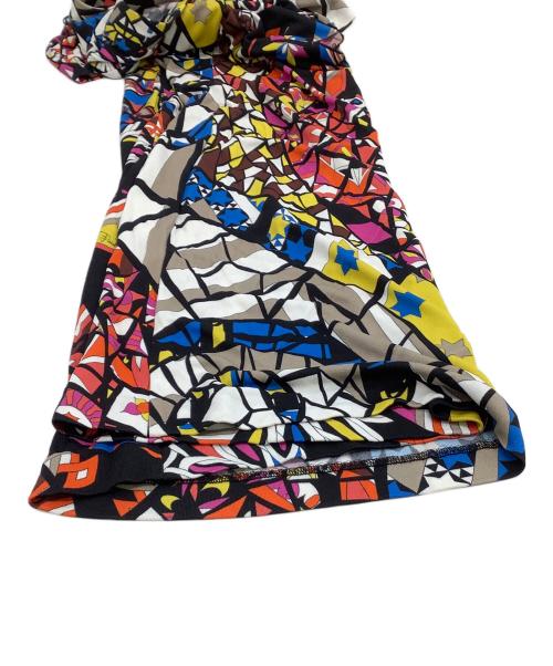 Emilio Pucci（エミリオ プッチ）Emilio Pucci (エミリオ プッチ) 総柄ワンピース マルチカラー サイズ:34 未使用品の古着・服飾アイテム