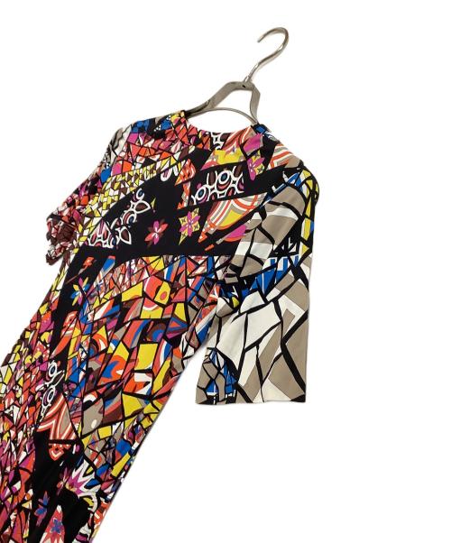 Emilio Pucci（エミリオ プッチ）Emilio Pucci (エミリオ プッチ) 総柄ワンピース マルチカラー サイズ:34 未使用品の古着・服飾アイテム