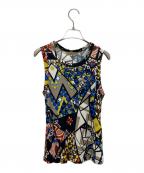 Emilio Pucciエミリオ プッチ）の古着「総柄ノースリーブカットソー」｜マルチカラー
