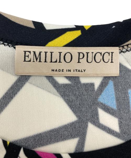 Emilio Pucci（エミリオ プッチ）Emilio Pucci (エミリオ プッチ) 総柄ノースリーブカットソー マルチカラー サイズ:34の古着・服飾アイテム