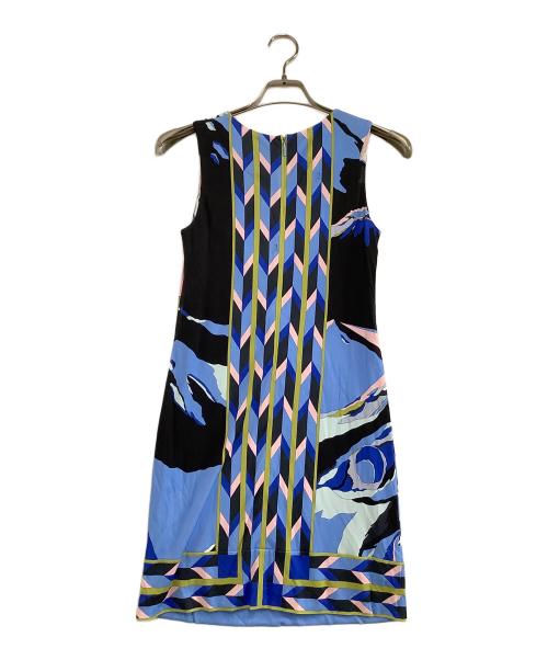 Emilio Pucci（エミリオ プッチ）Emilio Pucci (エミリオ プッチ) 総柄ワンピース マルチカラー サイズ:34 未使用品の古着・服飾アイテム