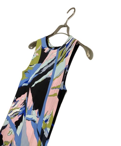 Emilio Pucci（エミリオ プッチ）Emilio Pucci (エミリオ プッチ) 総柄ワンピース マルチカラー サイズ:34 未使用品の古着・服飾アイテム