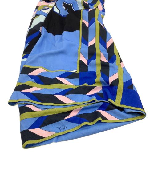 Emilio Pucci（エミリオ プッチ）Emilio Pucci (エミリオ プッチ) 総柄ワンピース マルチカラー サイズ:34 未使用品の古着・服飾アイテム