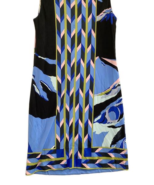 Emilio Pucci（エミリオ プッチ）Emilio Pucci (エミリオ プッチ) 総柄ワンピース マルチカラー サイズ:34 未使用品の古着・服飾アイテム