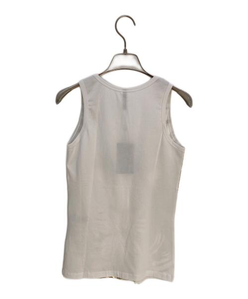 VERSUS（ヴェルサス）VERSUS (ヴェルサス) メデューサプリントノースリーブカットソー ホワイト サイズ:XS 未使用品の古着・服飾アイテム