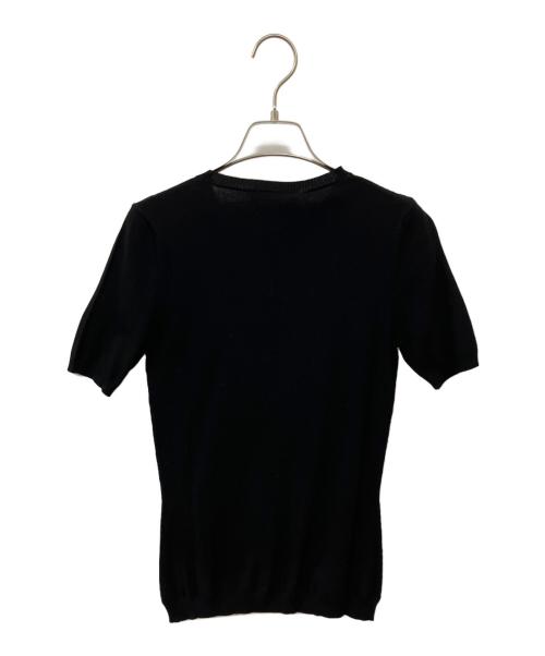 VERSUS（ヴェルサス）VERSUS (ヴェルサス) ピンデザインニット ブラック サイズ:42の古着・服飾アイテム