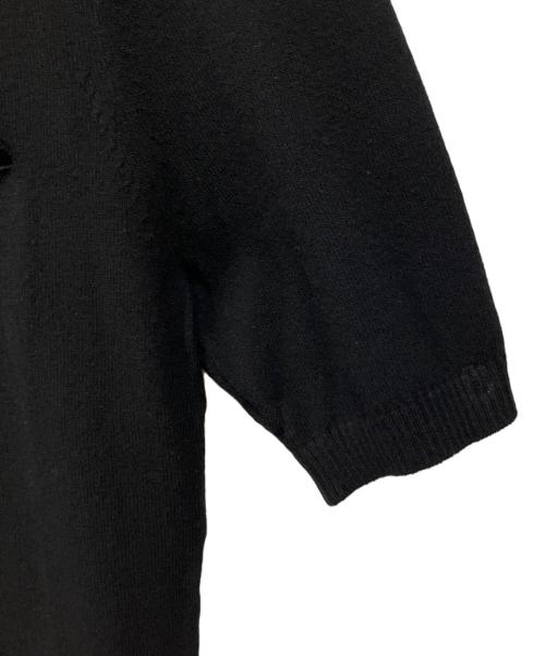 VERSUS（ヴェルサス）VERSUS (ヴェルサス) ピンデザインニット ブラック サイズ:42の古着・服飾アイテム