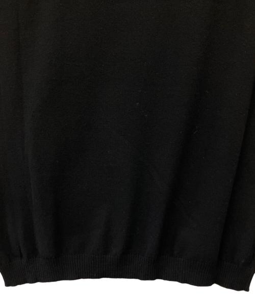 VERSUS（ヴェルサス）VERSUS (ヴェルサス) ピンデザインニット ブラック サイズ:42の古着・服飾アイテム