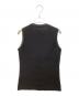 VERSUS (ヴェルサス) ノースリーブニット ブラック サイズ:38：10000円