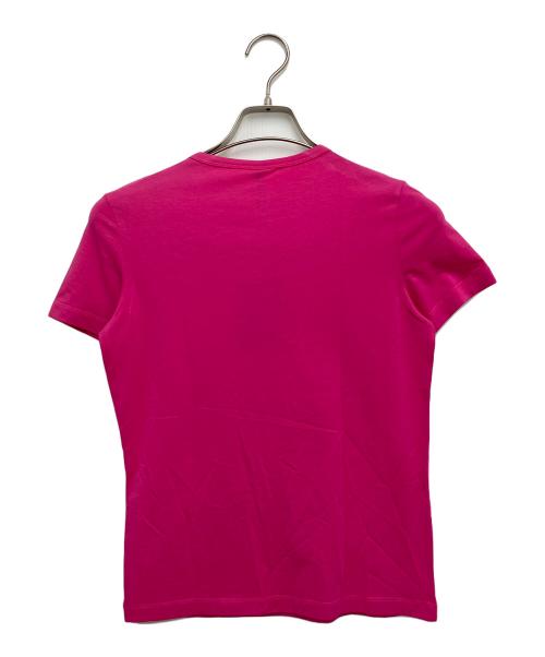 VERSUS（ヴェルサス）VERSUS (ヴェルサス) ラインストーン装飾Tシャツ ピンク サイズ:S 未使用品の古着・服飾アイテム