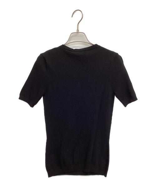 VERSUS（ヴェルサス）VERSUS (ヴェルサス) ピンデザインニット ブラック サイズ:42 未使用品の古着・服飾アイテム