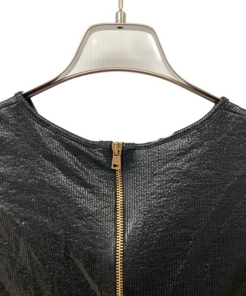 VERSUS（ヴェルサス）VERSUS (ヴェルサス) ノースリーブブラウス ブラック サイズ:36の古着・服飾アイテム