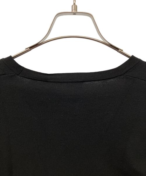 VERSUS（ヴェルサス）VERSUS (ヴェルサス) ピンデザインカーディガン ブラック サイズ:36　の古着・服飾アイテム