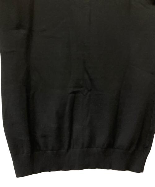 VERSUS（ヴェルサス）VERSUS (ヴェルサス) ピンデザインカーディガン ブラック サイズ:36　の古着・服飾アイテム