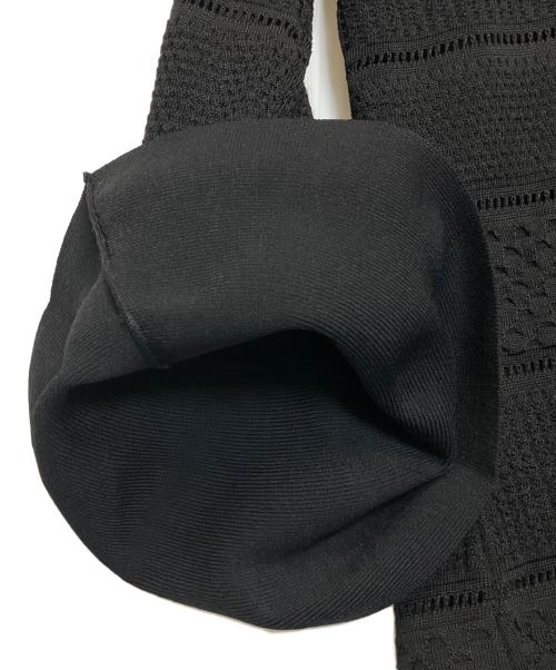 VERSACE（ヴェルサーチェ）VERSACE (ヴェルサーチェ) ニットワンピース ブラック サイズ:40 未使用品の古着・服飾アイテム