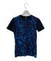 VERSUS（ヴェルサス）の古着「総柄Tシャツ」｜ブルー