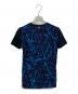 VERSUS (ヴェルサス) 総柄Tシャツ ブルー サイズ:XS：5000円