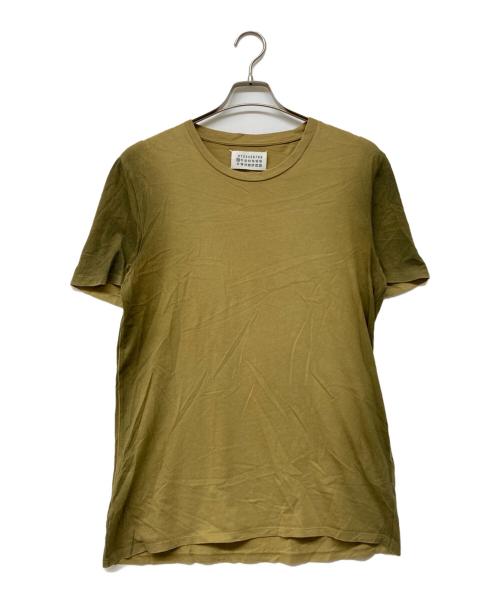 Maison Martin Margiela（メゾンマルタンマルジェラ）Maison Martin Margiela (メゾンマルタンマルジェラ) 11AW シャドーエフェクト グラデーション クルーネックTシャツ オリーブ サイズ:48の古着・服飾アイテム