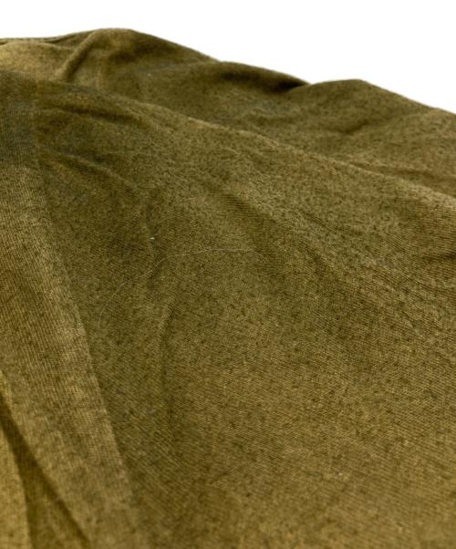 Maison Martin Margiela（メゾンマルタンマルジェラ）Maison Martin Margiela (メゾンマルタンマルジェラ) 11AW シャドーエフェクト グラデーション クルーネックTシャツ オリーブ サイズ:48の古着・服飾アイテム