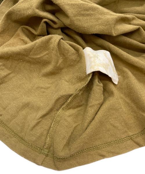 Maison Martin Margiela（メゾンマルタンマルジェラ）Maison Martin Margiela (メゾンマルタンマルジェラ) 11AW シャドーエフェクト グラデーション クルーネックTシャツ オリーブ サイズ:48の古着・服飾アイテム
