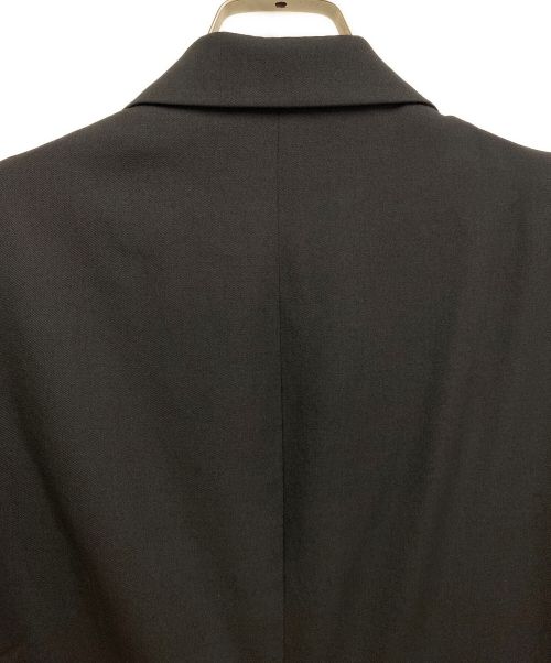 REGULATION Yohji Yamamoto（レギュレーションヨウジヤマモト）REGULATION Yohji Yamamoto (レギュレーションヨウジヤマモト) WOOL GABARDINE DOCTOR'S COAT(ウールギャバジン ドクターコート) ブラック サイズ:2の古着・服飾アイテム