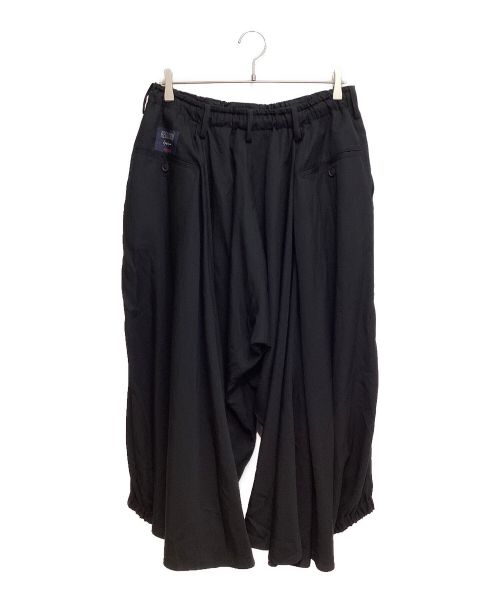REGULATION Yohji Yamamoto（レギュレーションヨウジヤマモト）REGULATION Yohji Yamamoto REGULATION CELLULOSE STANDARD CROW PANTS（レギュレーションセルローススタンダードクロウパンツ） ブラック サイズ:2の古着・服飾アイテム