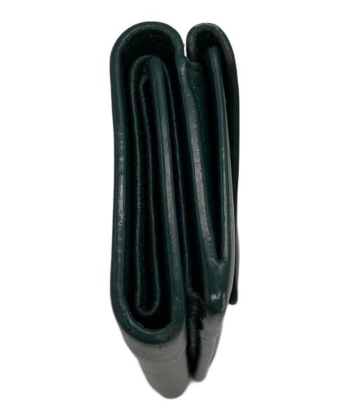 BALENCIAGA（バレンシアガ）BALENCIAGA (バレンシアガ) 3つ折りコンパクトウォレット グリーン サイズ:-の古着・服飾アイテム