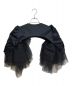 noir kei ninomiya (ノワール ケイ ニノミヤ) チュール切替レイヤードトップ ブラック サイズ:XS：35000円