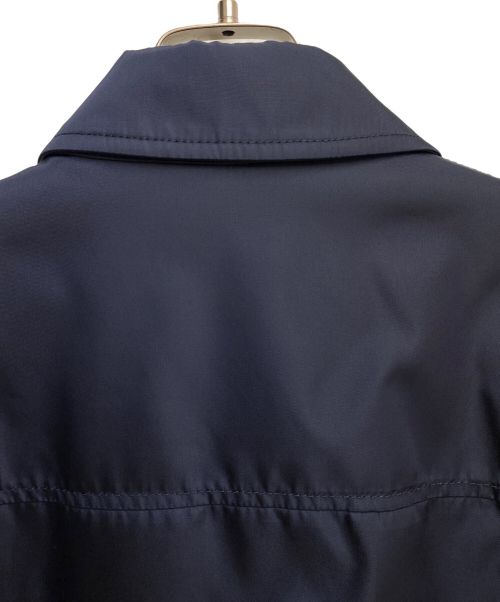 PRADA（プラダ）PRADA (プラダ) ナイロンジップジャケット ネイビー サイズ:52の古着・服飾アイテム