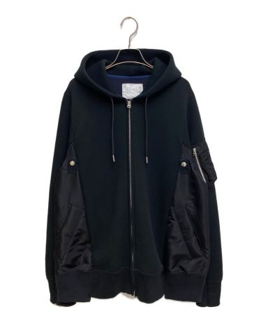 sacai 定番半袖スポンジスウェット 黒　サイズ3 5602000381995360_01_1650.jpeg