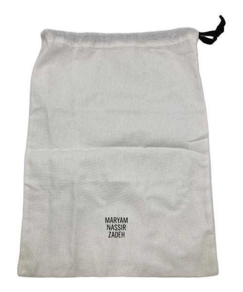 MARYAM NASSIR ZADEH（マリアムナッシアーザデー）Maryam Nassir Zadeh (マリアムナッシアーザデー) エナメルサンダル イエロー サイズ:37の古着・服飾アイテム