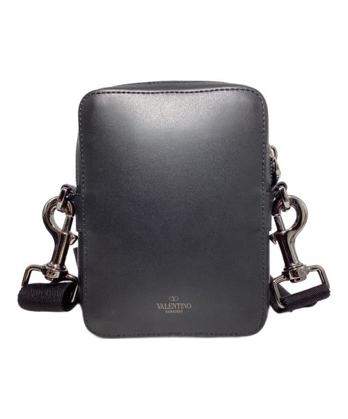 VALENTINO（ヴァレンティノ）VALENTINO (ヴァレンティノ) Neon Logo Shoulder Bag（ネオンロゴショルダーバッグ） ブラックの古着・服飾アイテム