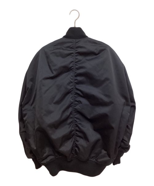 BALENCIAGA（バレンシアガ）BALENCIAGA (バレンシアガ) 17SS Reversible Bomber Jacket（リバーシブルボンバージャケット） ブラック サイズ:36の古着・服飾アイテム