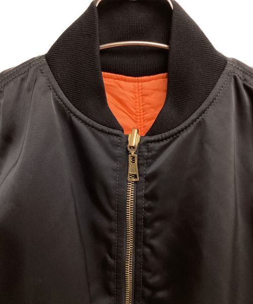 BALENCIAGA（バレンシアガ）BALENCIAGA (バレンシアガ) 17SS Reversible Bomber Jacket（リバーシブルボンバージャケット） ブラック サイズ:36の古着・服飾アイテム