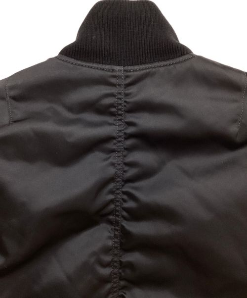 BALENCIAGA（バレンシアガ）BALENCIAGA (バレンシアガ) 17SS Reversible Bomber Jacket（リバーシブルボンバージャケット） ブラック サイズ:36の古着・服飾アイテム