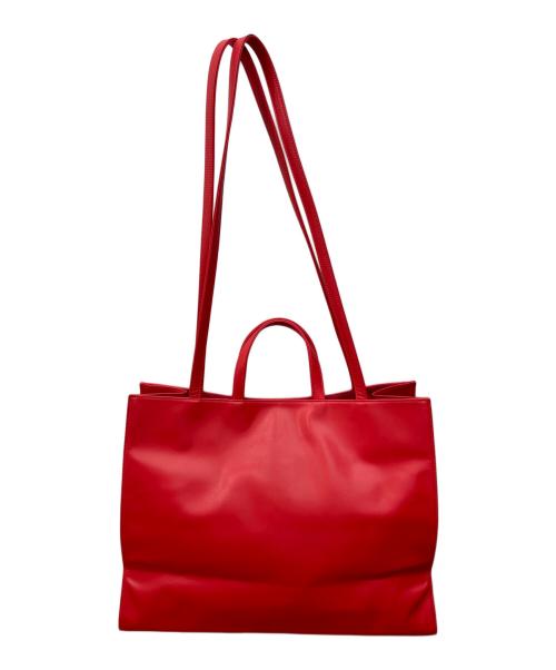 TELFAR（テルファー）TELFAR (テルファー) ラージトート レッドの古着・服飾アイテム