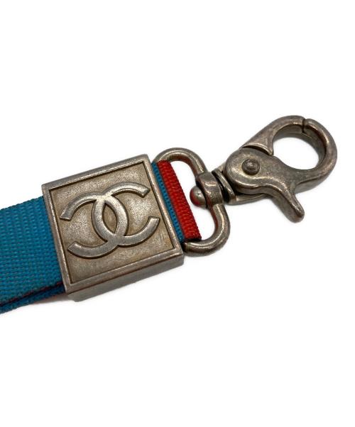 CHANEL（シャネル）CHANEL (シャネル) ストラップ ブルーの古着・服飾アイテム