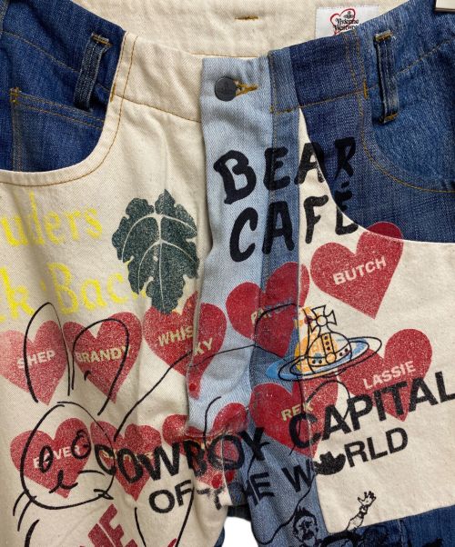 Vivienne Westwood RED LABEL（ヴィヴィアンウエストウッドレッドレーベル）Vivienne Westwood RED LABEL (ヴィヴィアンウエストウッドレッドレーベル) LEVI'S (リーバイス) BANANA JEANS (バナナジーンズ) ブルー サイズ:02の古着・服飾アイテム
