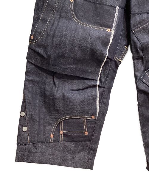 COMME des GARCONS JUNYA WATANABE MAN（コム デ ギャルソン ジュンヤ ワタナベ マン）COMME des GARCONS JUNYA WATANABE MAN LEVI'S Cotton Selvedge Denim Levi's W Name Indigo(コットンセルビッチデニム Levi's Wネーム インディゴ)の古着・服飾アイテム