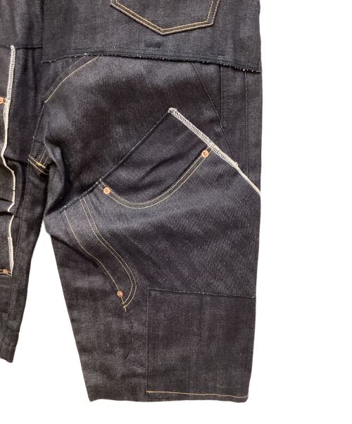 COMME des GARCONS JUNYA WATANABE MAN（コム デ ギャルソン ジュンヤ ワタナベ マン）COMME des GARCONS JUNYA WATANABE MAN LEVI'S Cotton Selvedge Denim Levi's W Name Indigo(コットンセルビッチデニム Levi's Wネーム インディゴ)の古着・服飾アイテム