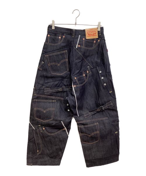 COMME des GARCONS JUNYA WATANABE MAN（コム デ ギャルソン ジュンヤ ワタナベ マン）COMME des GARCONS JUNYA WATANABE MAN LEVI'S Cotton Selvedge Denim Levi's W Name Indigo(コットンセルビッチデニム Levi's Wネーム インディゴ)の古着・服飾アイテム